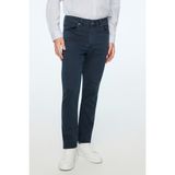 Morven Erkek Lacivert Denim 5 Cep Dynamic Fit Jean Kot Pantolon 32
