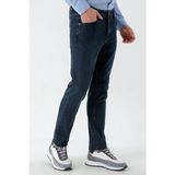 Morven Erkek Lacivert Denim 5 Cep Dynamic Fit Jean Kot Pantolon 36