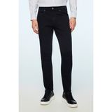 Morven Erkek Lacivert Denim 5 Cep Slim Fit Jean Kot Pantolon - 31