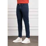 Morven Erkek Lacivert Jean Slim Fit Dar Kesim Pantolon