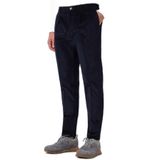 Morven Erkek Lacivert Pamuk Trend Fitilli Kadife Lastikli Slim Fit Pantolon