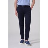 Morven Erkek Lacivert Pamuk Trend Slim Fit Chino Pantolon