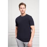 Morven Erkek Lacivert Trend Bisiklet Yaka Dinamik Fit T-Shirt