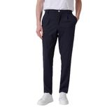 Morven Erkek Lacivert Trend Çizgili Slim Fit Pantolon