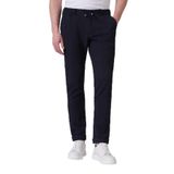 Morven Erkek Lacivert Trend Ekose Lastikli İpli Slim Fit Pantolon