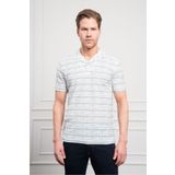 Morven Erkek Mavi Trend Dynamic Fit Rahat Kesim Polo Yaka T-Shirt