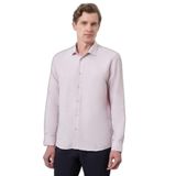 Morven Erkek Pembe Slim Fit İtalyan Yaka Gömlek