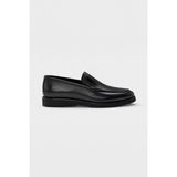 Morven Erkek Siyah Classic Analin Loafer Kauçuk Taban Ayakkabı