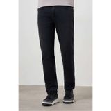 Morven Erkek Siyah Denim 5 Cep Dynamic Fit Jean Kot Pantolon
