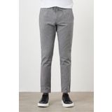 Morven Erkek Siyah Pamuk Keten Trend İpli Jogger Slim Fit Spor Pantolon