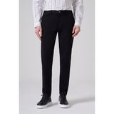 Morven Erkek Siyah Pamuk Trend Slim Fit Chino Pantolon - 44