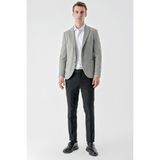 Morven Erkek Taş Örme Slim Fit Torba Cep Mono Yaka Spor Ceket - 46 - 6 Drop