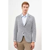 Morven Erkek Taş Örme Slim Fit Torba Cep Mono Yaka Spor Ceket