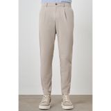 Morven Erkek Taş Trend Slim Fit Tam Lastik Pantolon