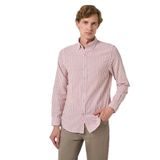 Morven Erkek Turuncu Slim Fit Düğmeli Yaka Gömlek