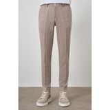 Morven Erkek Vizon Trend Tam Lastikli Slim Fit Pantolon