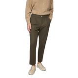 Morven Erkek Yeşil Poliviskon Trend Düz Slim Fit Pantolon