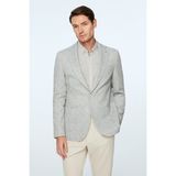 Morven Erkek Yeşil Polyester Trend Ekoseli Slim Fit Ceket - 56 - 6 Drop