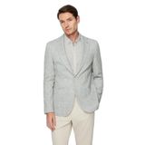 Morven Erkek Yeşil Polyester Trend Ekoseli Slim Fit Ceket