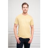 Morven Erkek Yeşil Trend Dinamik Fit Bisiklet Yaka T-Shirt