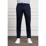 Morven Lacivert Slim Fit Dar Kesim Chino Yan Cep Erkek Pantolon