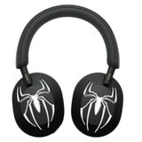 MORWLAT Sony WH-1000XM5/Sony WH-CH720N/B/Sony WH1000XM4/S için Örümcek Metal Ataşmanları, Erkekler Kadınlar için Moda Kulaklık Aksesuarları (Gümüş)