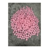 Mos Tespih 10 Gram 15 Adet Pembe Cam Boncuk Pmb-3 8mm Takı Boncuğu