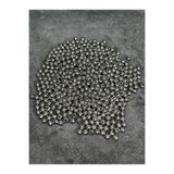 Mos Tespih 10 Gram 8mm 20 Adet Gümüş Benzetme Metal Boncuk Takı Boncuğu