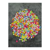 Mos Tespih 10 Gram Plastik Boncuk 6mm Takı Boncuğu (106 Boncuk)
