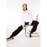 Moschino Jeans Kapüşon Yaka Düz Siyah Kadın Sweatshırt, Siyah, S