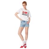Moschino Jeans Yüksek Bel İndigo Denim Şort, 27, 5003144237, İndigo, Kadın