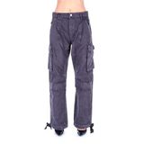 Moschino Jeans Yüksek Bel Normal Pantolon, M, 5003090097, Siyah, Kadın