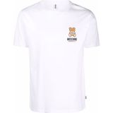 Moschino MOSCHİNO-ERKEK-T-SHIRT-A1924-8103 - Beyaz