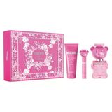 Moschino Toy 2 Bubble Edt 100 Ml Natural Spray + Edt 10 Ml Travel Spray + 100 Ml Body Lotion Kadın Parfüm Seti