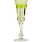 Moser Colorblocked 6li Kristal Şampanya Kadeh Seti - Standart