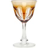 Moser Colorblocked 6li Kristal Şarap Kadeh Seti - Standart
