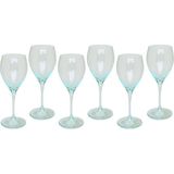 Moser Mavi 6lı Kristal Kadeh Seti - Standart