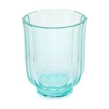 Moser Paradise Mavi Silindir Formlu Kristal Vazo - Yeşil - Standart