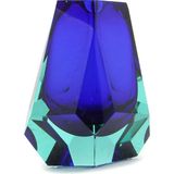 Moser Pear Yeşil Kristal Vazo - Standart