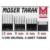 MOSER TRAŞ MAKİNESİ 1,2,3,4 MUMARALI TARAK