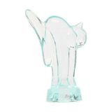 Moser Yeşil Kedi Figürlü Kristal Biblo - Standart