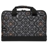 Moserini 13.3'' Laptop Çantası, Apple Uyumlu, Şık Tasarım ve Dayanıklı Kumaş ile Koruma - Kahverengi