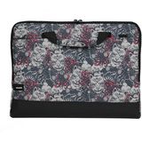 Moserini 15.6'' Taban Korumalı, Omuz Askılı, Desenli Notebook Laptop Macbook Çantası - Vega - Kırmızı