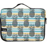 Moserini iPad 9.nesil A2602 A2604 A2603 A2605 10.2inç Smart Slim Desenli Tablet Çantası - Tropikal - Yeşil