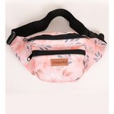 Moserini Unisex Desenli Omuz ve Bel Çantası - Venus - Pembe
