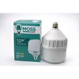 Moss Light 50W Led Ampul E27 Duy 4500 Lumen Yüksek Işık Gücü Tasarruflu Beyaz Işık