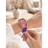 Mossem Alarm Takvim ve Hesap Makinesi Özellikli Akıllı Saat - 0-Kahverengi - 35 - 48 mm