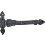 Mossem Antika Tarz Dekoratif Pirinç Kuyruklu Lale Menteşe - 147X193 Mm, Oksit - 147 x 193 mm