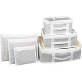 Mossem Bavul Içi Organizer Seti - Yatak Odası Organizer Set - Makyaj Organizer Mini Hurçlar (6 Parça)