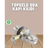 Mossem Iç ve Dış Mekan Uyumlu Giriş Tipi Topuzlu Kilit